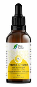 Packshot Vitamin D3 Tropfen 1.000 IE von R(h)ein Nutrition